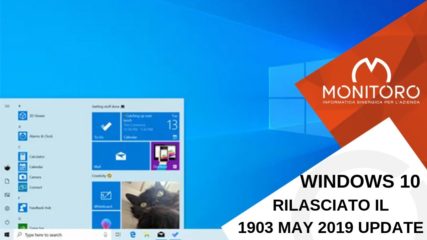 Microsoft ha avviato la distribuzione di Windows 10 1903 “May 2019 Update”