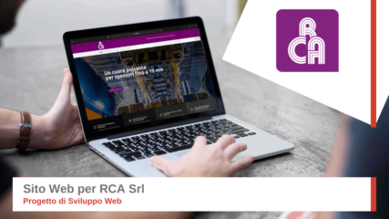 Sito Web per RCA Srl