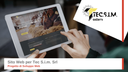 Sito Web per Tec S.i.m. Srl