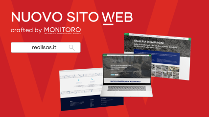 Monitoro realizza il nuovo sito web per Re-all Sas: sicurezza, innovazione e accessibilità